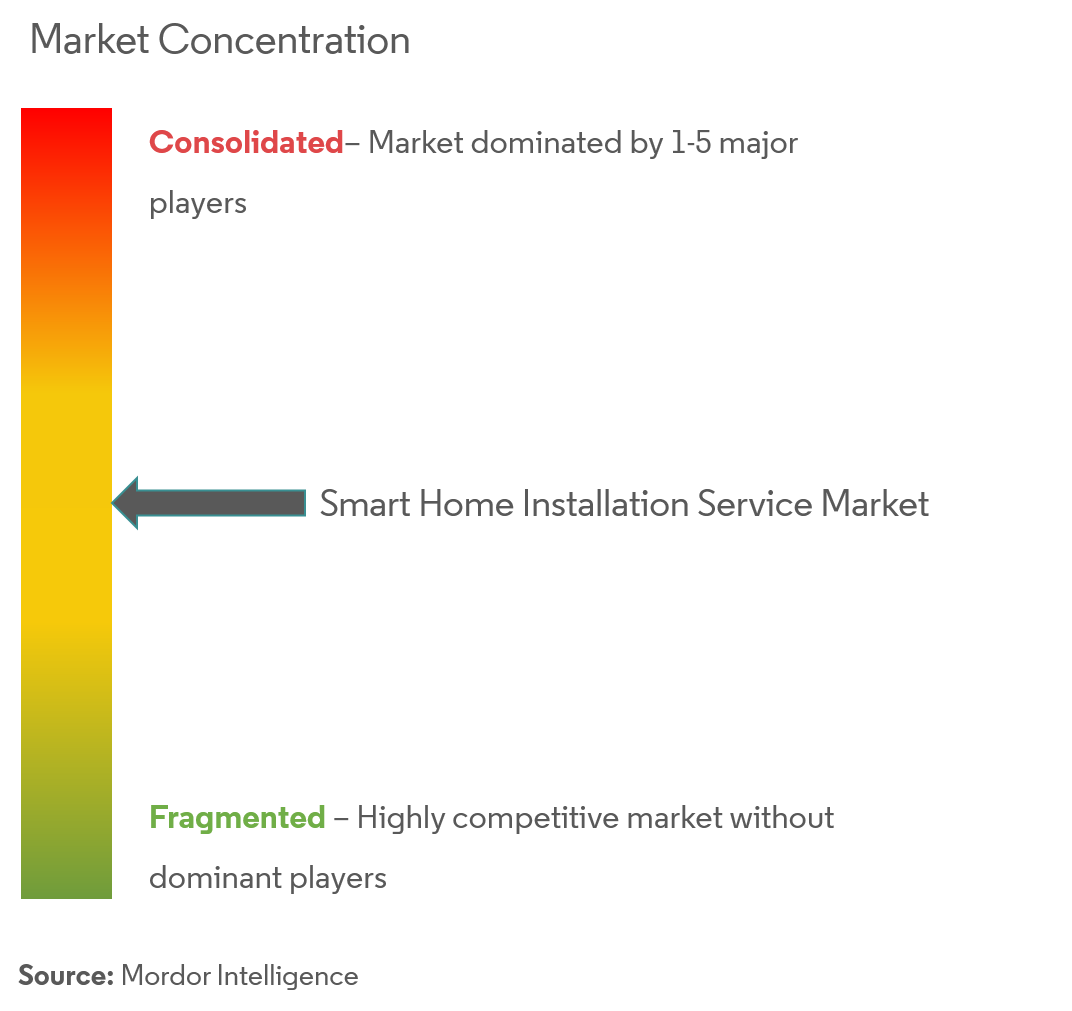 Smart Home Installation Service Market Concentration Smart Home Installation Service Market Concentration